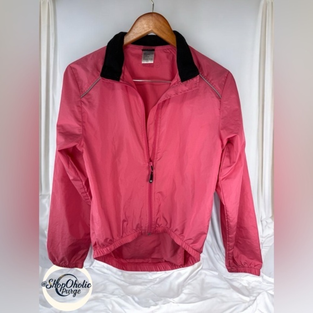 Cycling Jacket Canari San Diego Small Cycling Windbreaker Jacket Coral Orange